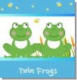 Twin Frogs Baby Shower Theme thumbnail