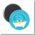 Twin Duck - Personalized Baby Shower Magnet Favors thumbnail