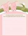 Twin Elephant Girls - Baby Shower Notes of Advice thumbnail