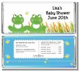 Twin Frogs - Personalized Baby Shower Candy Bar Wrappers thumbnail