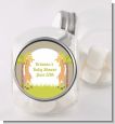 Twin Giraffes - Personalized Baby Shower Candy Jar thumbnail