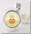 Twin Lions - Personalized Baby Shower Candy Jar thumbnail