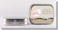 Twin Little Outfits 1 Boy and 1 Girl - Personalized Baby Shower Mint Tins thumbnail
