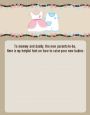 Twin Little Outfits 1 Boy and 1 Girl - Baby Shower Notes of Advice thumbnail