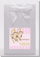 Twin Monkey Girls - Baby Shower Goodie Bags