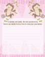 Twin Monkey Girls - Baby Shower Notes of Advice thumbnail
