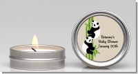 Twin Pandas - Baby Shower Candle Favors
