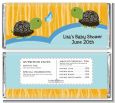 Twin Turtle Boys - Personalized Baby Shower Candy Bar Wrappers thumbnail