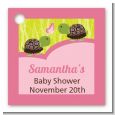 Twin Turtle Girls - Personalized Baby Shower Card Stock Favor Tags thumbnail
