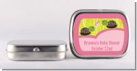 Twin Turtle Girls - Personalized Baby Shower Mint Tins