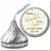 Twinkle Little Star - Hershey Kiss Baby Shower Sticker Labels