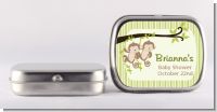 Twin Monkey - Personalized Baby Shower Mint Tins
