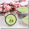 Twins Two Peas in a Pod African American Two Boys - Baby Shower Candle Favors thumbnail