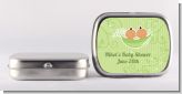 Twins Two Peas in a Pod Hispanic - Personalized Baby Shower Mint Tins