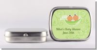 Twins Two Peas in a Pod Hispanic - Personalized Baby Shower Mint Tins