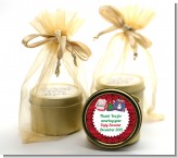 Ugly Sweater - Christmas Gold Tin Candle Favors