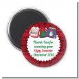Ugly Sweater - Personalized Christmas Magnet Favors thumbnail