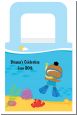 Under the Sea African American Baby Boy Snorkeling - Personalized Baby Shower Favor Boxes thumbnail
