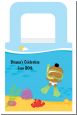 Under the Sea African American Baby Snorkeling - Personalized Baby Shower Favor Boxes thumbnail