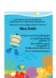 Under the Sea Asian Baby Boy Snorkeling - Baby Shower Petite Invitations thumbnail
