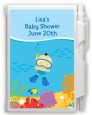 Under the Sea Asian Baby Boy Snorkeling - Baby Shower Personalized Notebook Favor thumbnail