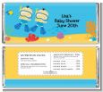 Under the Sea Asian Baby Boy Twins Snorkeling - Personalized Baby Shower Candy Bar Wrappers thumbnail