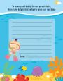 Under the Sea Asian Baby Girl Snorkeling - Baby Shower Notes of Advice thumbnail