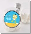 Under the Sea Asian Baby Snorkeling - Personalized Baby Shower Candy Jar thumbnail
