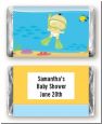 Under the Sea Asian Baby Snorkeling - Personalized Baby Shower Mini Candy Bar Wrappers thumbnail
