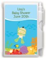 Under the Sea Asian Baby Snorkeling - Baby Shower Personalized Notebook Favor thumbnail