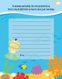 Under the Sea Asian Baby Snorkeling - Baby Shower Notes of Advice thumbnail