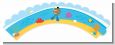 Under the Sea African American Baby Boy Snorkeling - Baby Shower Cupcake Wrappers thumbnail