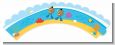 Under the Sea African American Baby Boy Twins Snorkeling - Baby Shower Cupcake Wrappers thumbnail