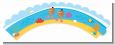 Under the Sea African American Baby Girl Twins Snorkeling - Baby Shower Cupcake Wrappers thumbnail
