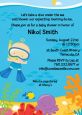 Under the Sea Baby Boy Snorkeling - Baby Shower Invitations thumbnail