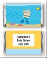 Under the Sea Baby Boy Snorkeling - Personalized Baby Shower Mini Candy Bar Wrappers thumbnail