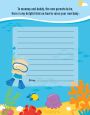 Under the Sea Baby Boy Snorkeling - Baby Shower Notes of Advice thumbnail