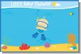 Under the Sea Baby Boy Snorkeling - Personalized Baby Shower Placemats thumbnail