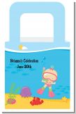 Under the Sea Baby Girl Snorkeling - Personalized Baby Shower Favor Boxes