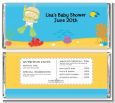 Under the Sea Baby Snorkeling - Personalized Baby Shower Candy Bar Wrappers thumbnail