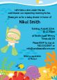 Under the Sea Baby Snorkeling - Baby Shower Invitations thumbnail