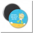 Under the Sea Baby Snorkeling - Personalized Baby Shower Magnet Favors thumbnail