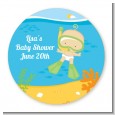 Under the Sea Baby Snorkeling - Personalized Baby Shower Table Confetti thumbnail