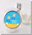 Under the Sea Baby Twin Boys Snorkeling - Personalized Baby Shower Candy Jar thumbnail