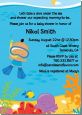 Under the Sea Hispanic Baby Boy Snorkeling - Baby Shower Invitations thumbnail