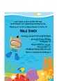 Under the Sea Hispanic Baby Boy Snorkeling - Baby Shower Petite Invitations thumbnail