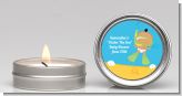Under the Sea Hispanic Baby Snorkeling - Baby Shower Candle Favors