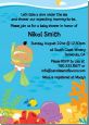 Under the Sea Hispanic Baby Snorkeling - Baby Shower Invitations thumbnail