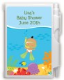 Under the Sea Hispanic Baby Snorkeling - Baby Shower Personalized Notebook Favor thumbnail