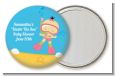Under the Sea Asian Baby Girl Snorkeling - Personalized Baby Shower Pocket Mirror Favors thumbnail